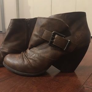 Blowfish vegan leather booties